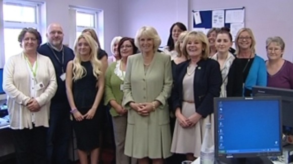 Her Royal Highness the Duchess of Cornwall visited Middlesbrough to meet charity workers