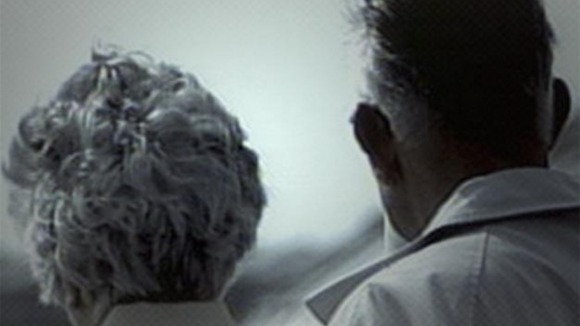 Back of pensioners' heads