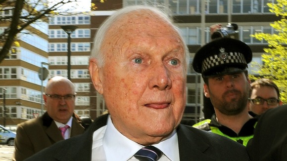 Disgraced broadcaster Stuart Hall.