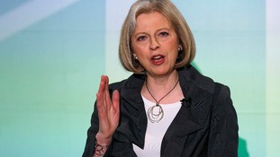 Home Secretary Theresa May.
