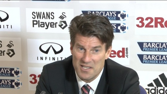 Swansea City Manager Michael Laudrup