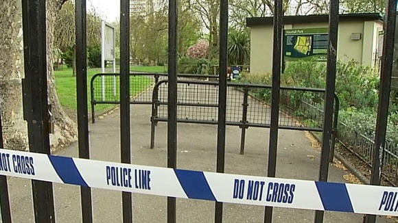 The entrance to Vauxhall park