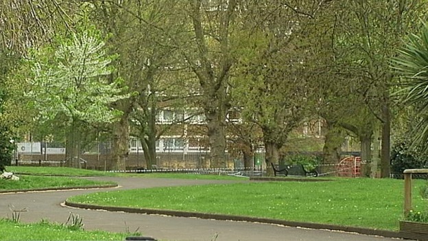Four men have been arrested over the attack
