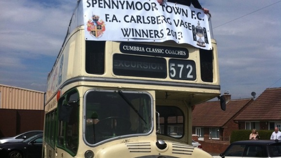 Spennymoor set for victory bus parade