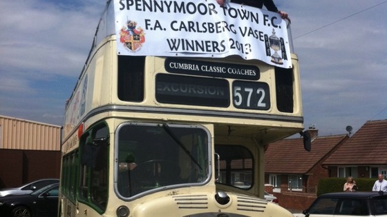 Spennymoor set for victory bus parade