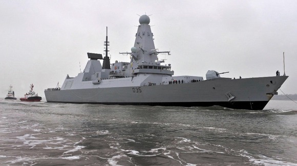 New Type 45 destroyer, HMS Dragon
