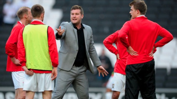Karl Robinson was, when appointed at MK Dons, the youngest manager in the Football League