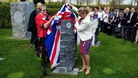 The Countess of Wessex unveils a memorial in honour of the Bevin Boys
