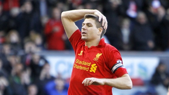 Liverpool captain Steven Gerrard