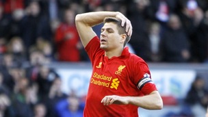 Liverpool captain Steven Gerrard