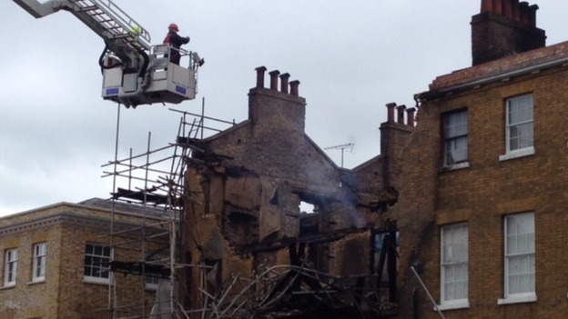 Fire in Windsor
