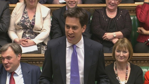 Labour leader Ed Miliband.