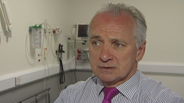 A&E Consultant Dr Steve McCabe.