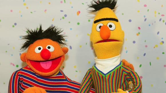 Sesame Street muppets Ernie and Bert