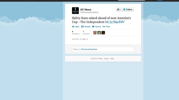 Andrew's retweet last September