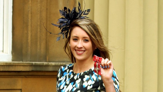 Olympic Taekwondo gold medallist Jade Jones after receiving her MBE.