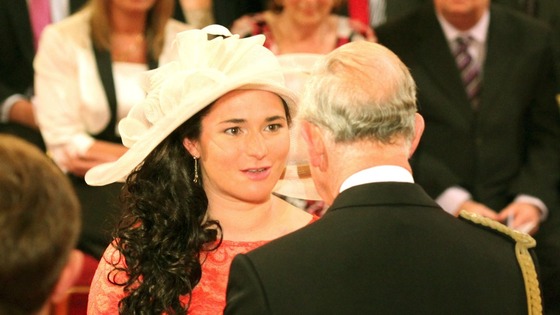 Paralympic Gold medal winning cyclist Sarah Storey becomes a Dame during today's investiture ceremony.