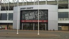 Derby County fans will be able to do a charity zip wire at Pride Park