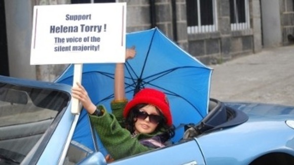 Helena Torry - mannequin removed from Scottish election