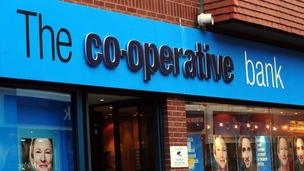 The Co-operative Bank's investment grade rating has been slashed to "junk" status
