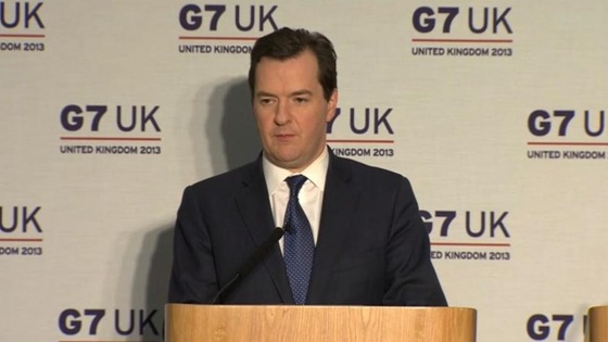 George Osborne discussed banking reform with other G7 ministers