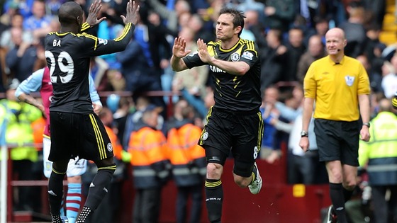 Frank Lampard is now the highest scoring player in Chelsea's history 