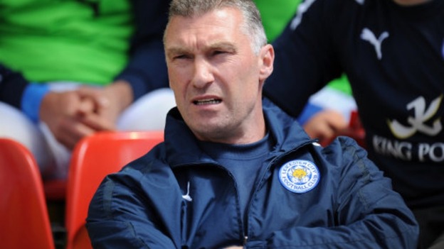 Leicester City manager Nigel Pearson before the
