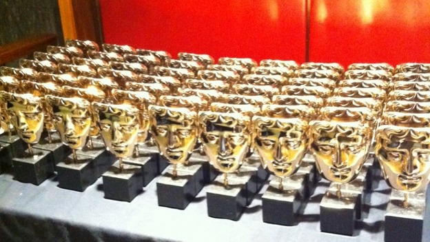 All the BAFTA awards are carefully polished before the big event