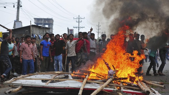 Bangladesh's poorly paid garment workers have demanded better conditions since the Dhaka disaster