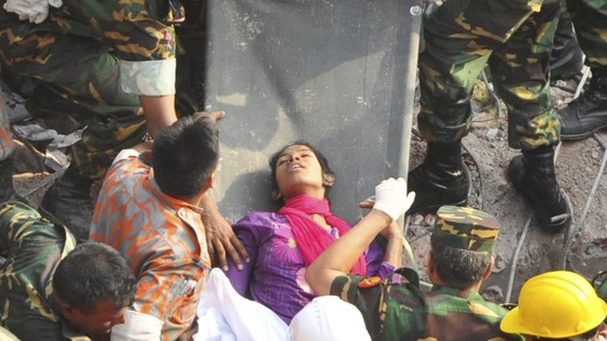 Reshma Begum was found alive after spending 17 days trapped under rubble