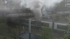 Train fire