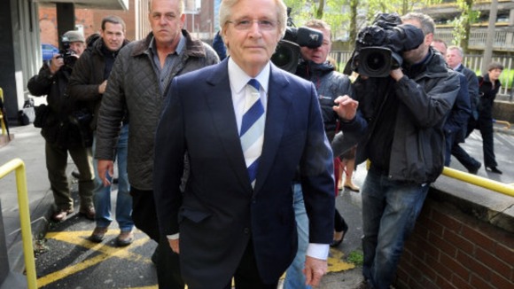 Bill Roache arrives at Preston Magistrates' court