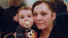 Melissa Crook and baby
