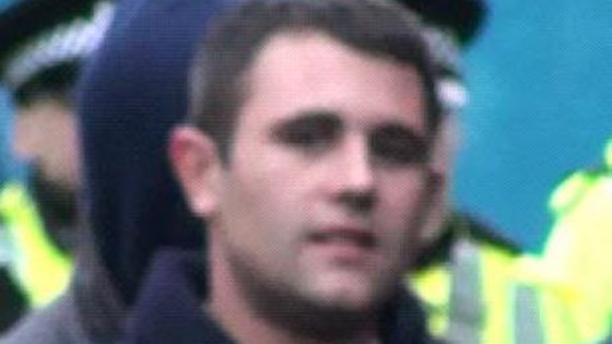 CCTV image of Sheffield United fan