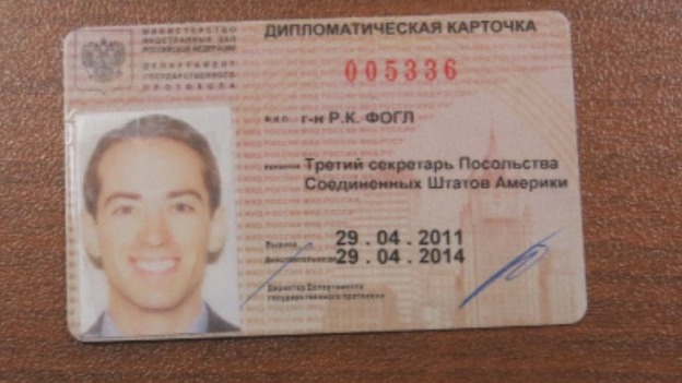 Claims to show an ID card belonging to Ryan Fogle