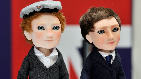 The dolls were presented by 'Makielab' company co-founder Jo Roach