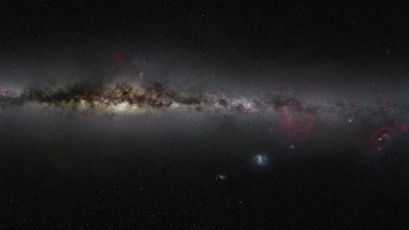 Orion can be seen on the far right of this shot, near the red ring.