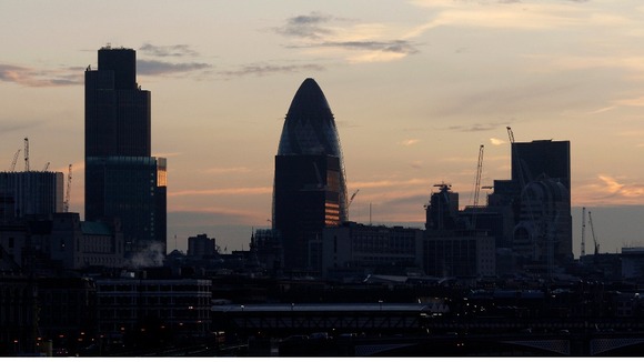 London's financial district