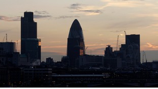 London's financial district