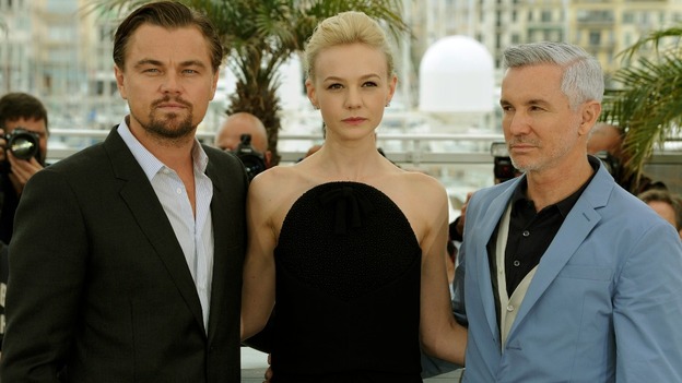 Leonardo DiCaprio who plays the lead role joins the British actress Carey Mulligan and director Baz Luhrmann.