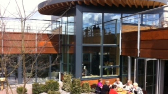 Maggies, a new cancer centre at the Freeman in Newcastle, opened today.