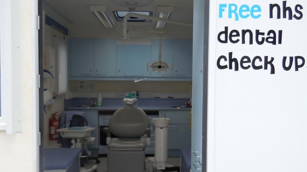 Inside dental Tooth Bus