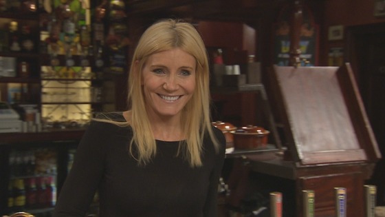 Landlady Stella Price, played by Michelle Collins