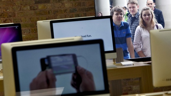 Apple Store in London's Covent Garden