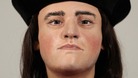 A facial reconstruction of King Richard III will go on display from today.