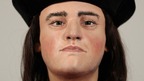 A facial reconstruction of King Richard III will go on display from today.