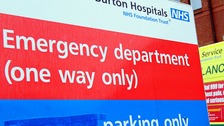 A&E departments have seen a million more patients this year than last. 