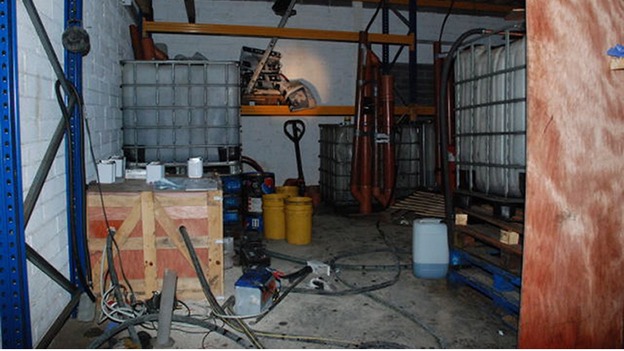 Inside the oil laundering plant