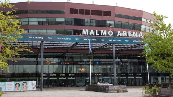 Tonight's venue: Malmö Arena in Sweden