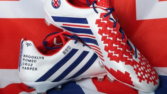 Picture of boots tweeted by Adidas